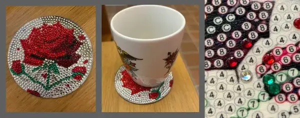 Glasunderlägg 189 ❤️ SÅLD 21 november 2025