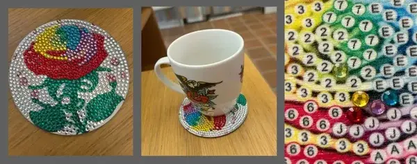 Glasunderlägg 191 ❤️ SÅLD 21 november 2025