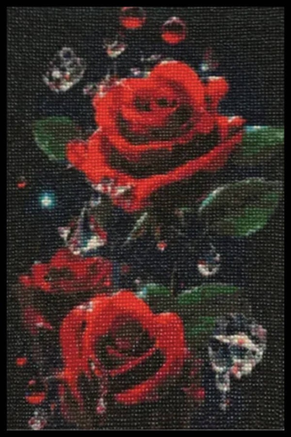 Tavla 35 ❤️ Rosornas mörker🌹 Upplagd 4 januari 2024