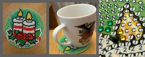 Glasunderlägg 215 SÅLD 🎉 2 december 2025