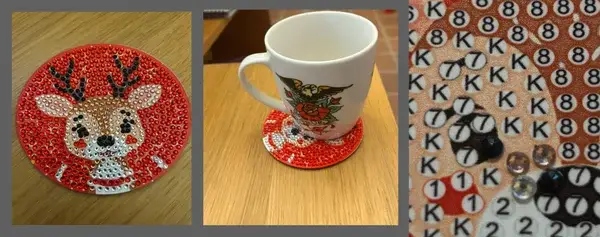 Glasunderlägg 219 ❤️ SÅLD 2 december 2025