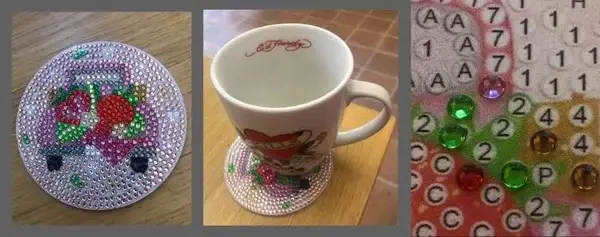 Glasunderlägg 41 ❤️ SÅLD 29 november 2025