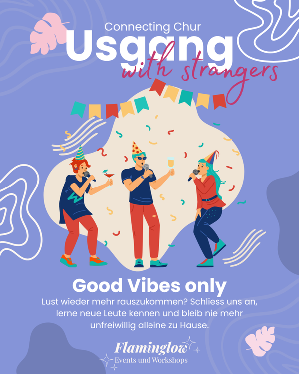 Usgang with strangers