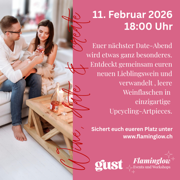 11.02.2026 Wine, Date & Create (Ticketpreis pro Paar)