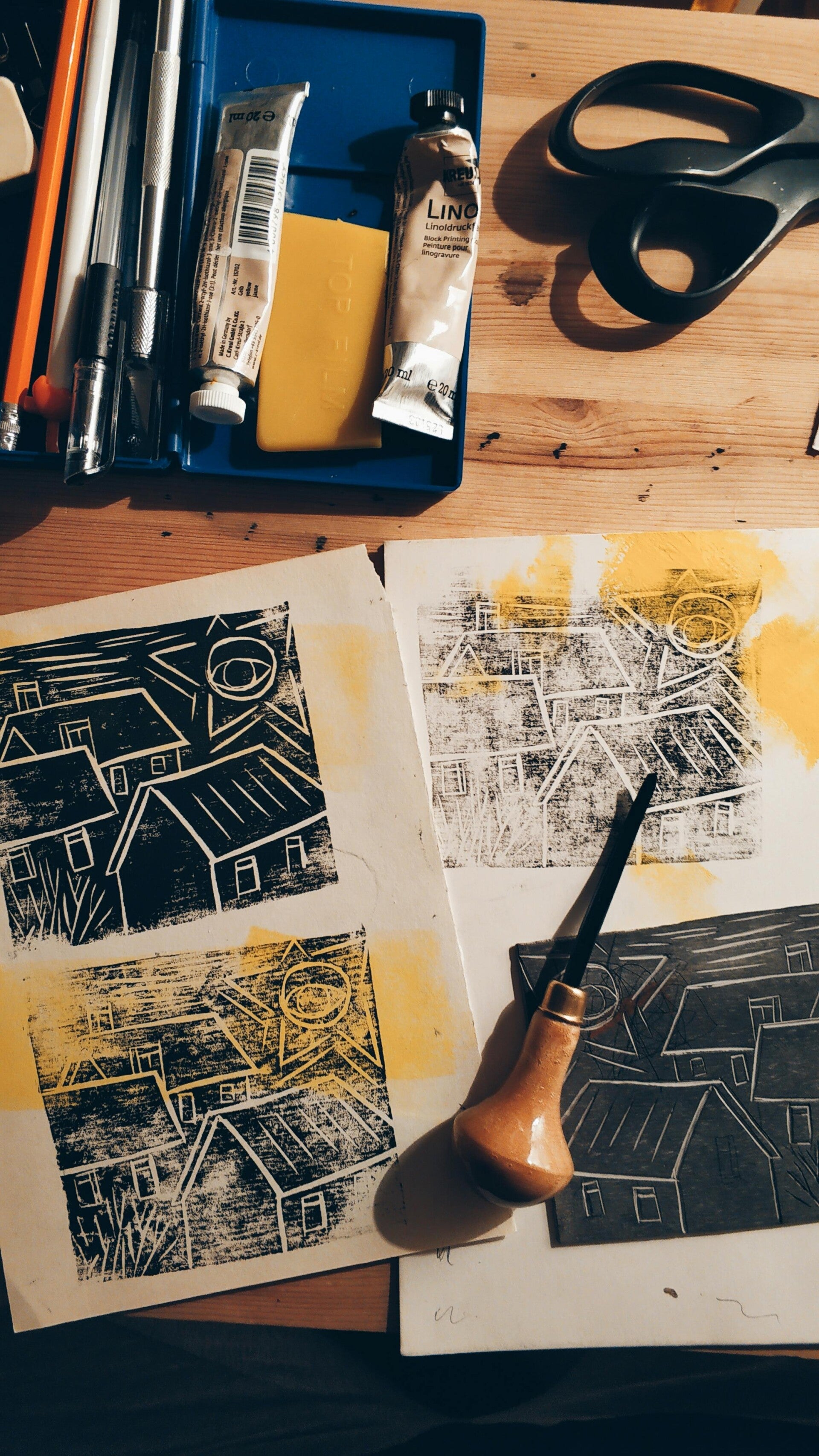 Linocut 