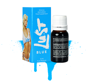 Blue Lust is een lustopwekkend drankje voor ondeugende mannen en vrouwen! Nieuwe formule! Ervaar zelf de krachtige werking van Blue Lust. Beleef een beestachtig geile avond en nacht met deze unieke kruidendrank. Geniet zoals nooit tevoren.