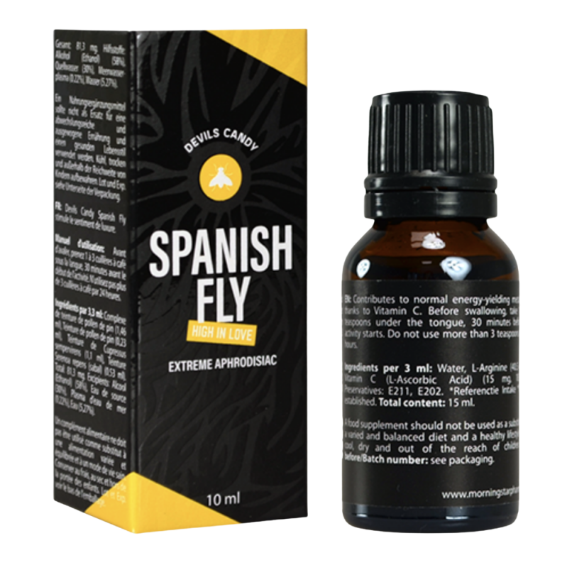 Devils Candy Spanish Fly is een van de meest geliefde afrodisiaca om het seksuele verlangen een krachtige boost te geven. 