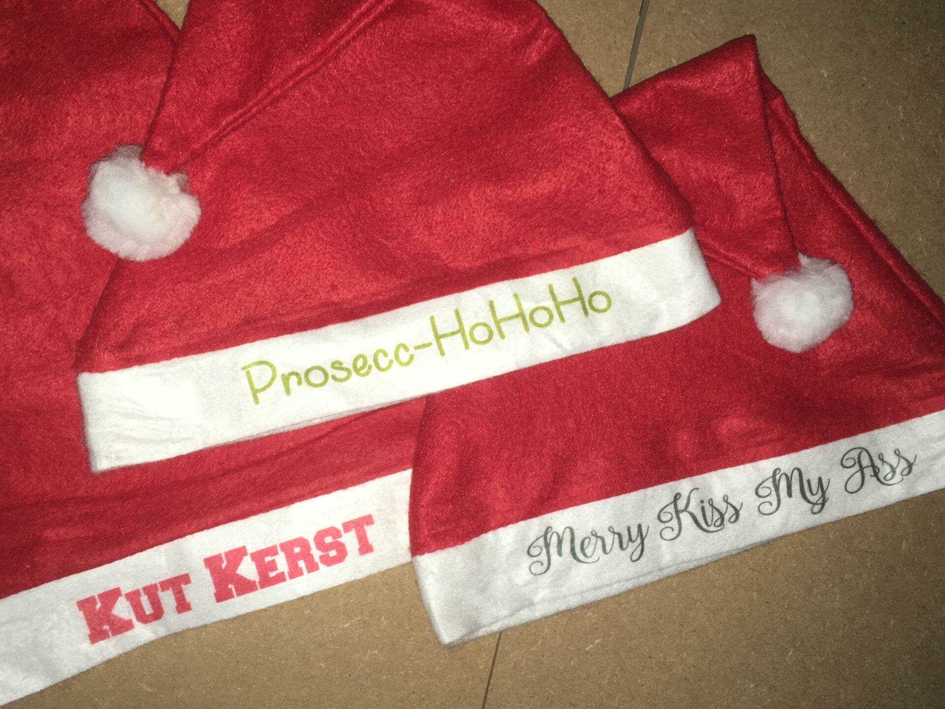 Kerstmuts naam of tekst