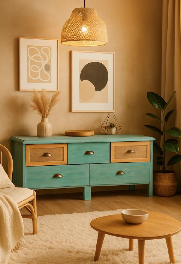 Meuble fabrication artisanale TV ou autre... (patine artisanale et écologique) VENDU