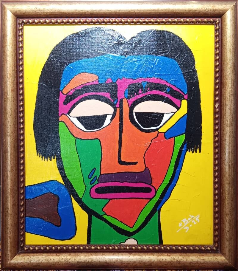 Title: Just Fun ( 56 x 64 incl. Frame ) - Price: 11.800D / 135€ / 120£ / 160$