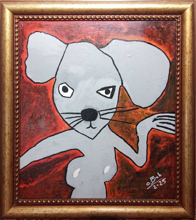 Title: Just Fun ( 56 x 64 incl. Frame ) - Price: 11.800D / 135€ / 120£ / 160$