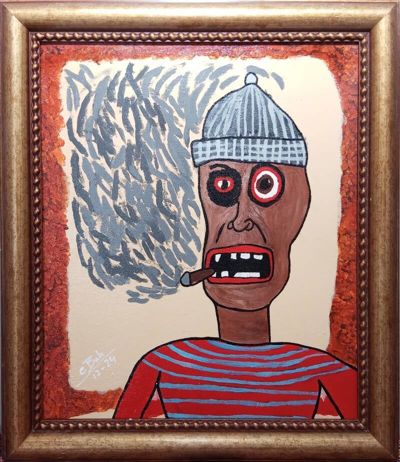 Title: Just Fun ( 56 x 64 incl. Frame ) - Price: 11.800D / 135€ / 120£ / 160$