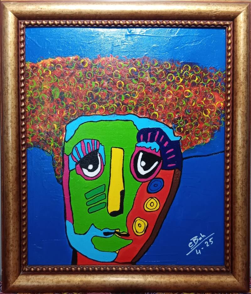 Title: Just Fun ( 56 x 64 incl. Frame ) - Price: 11.800D / 135€ / 120£ / 160$