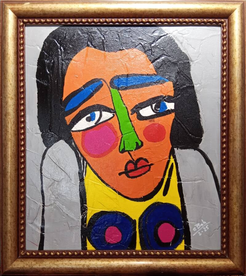 Title: Just Fun ( 56 x 64 incl. Frame ) - Price: 11.800D / 135€ / 120£ / 160$