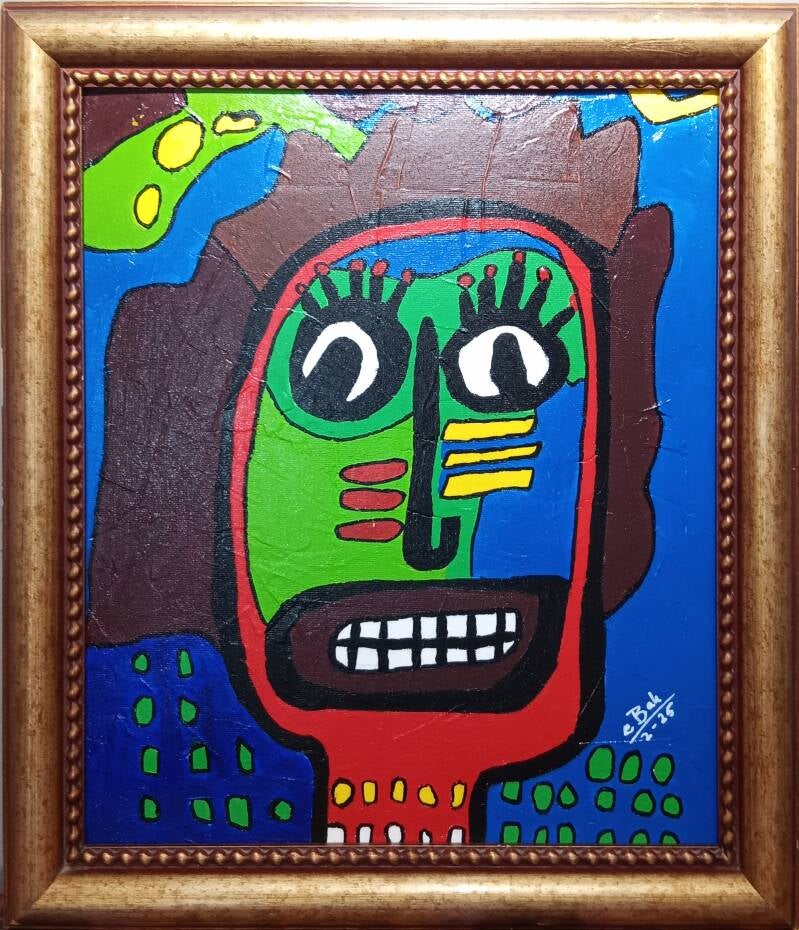 Title: Just Fun ( 56 x 64 incl. Frame ) - Price: 11.800D / 135€ / 120£ / 160$