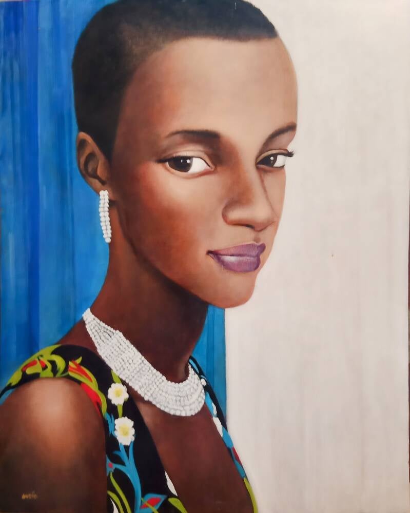 Title: Adama ( 80 x 100 ) - Price: 76.000D / 890€ / 780£ / 1.050$