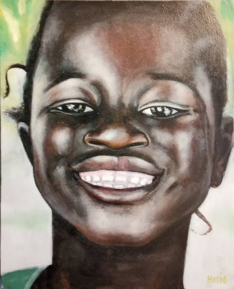 Title: Fatou ( 32 x 40 ) - Price: 23.000D / 270€ / 235£ / 315$