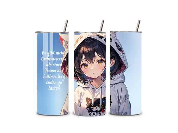 Edelstahl Thermobecher/Der verhinderte Traum