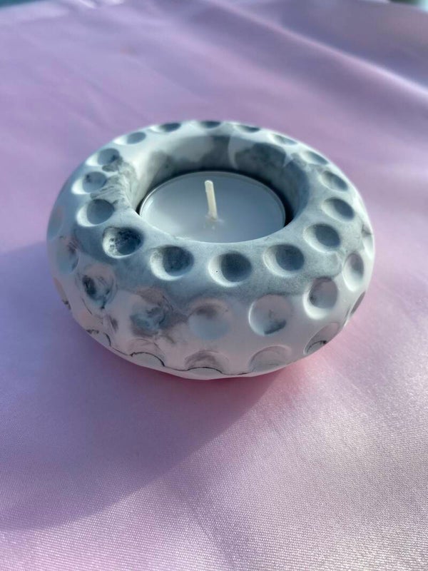 Kerzenhalter aus Keramikgießmasse