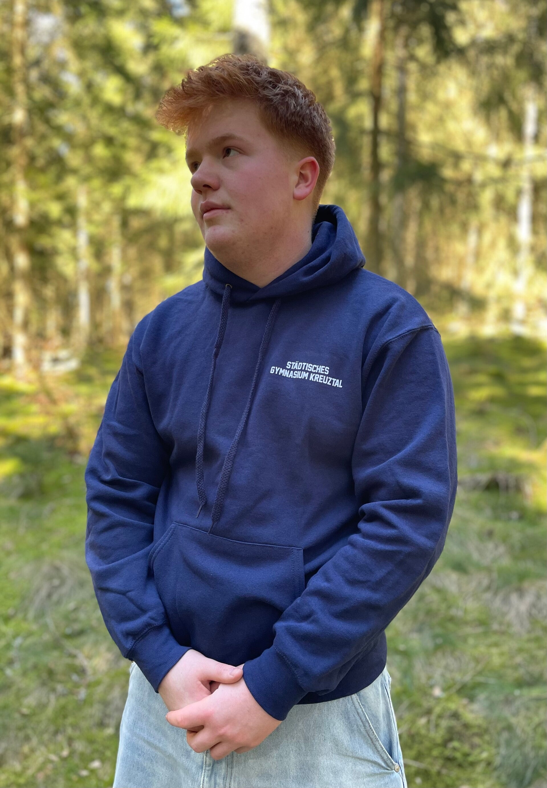 Normal Hoodie - Navy Blue