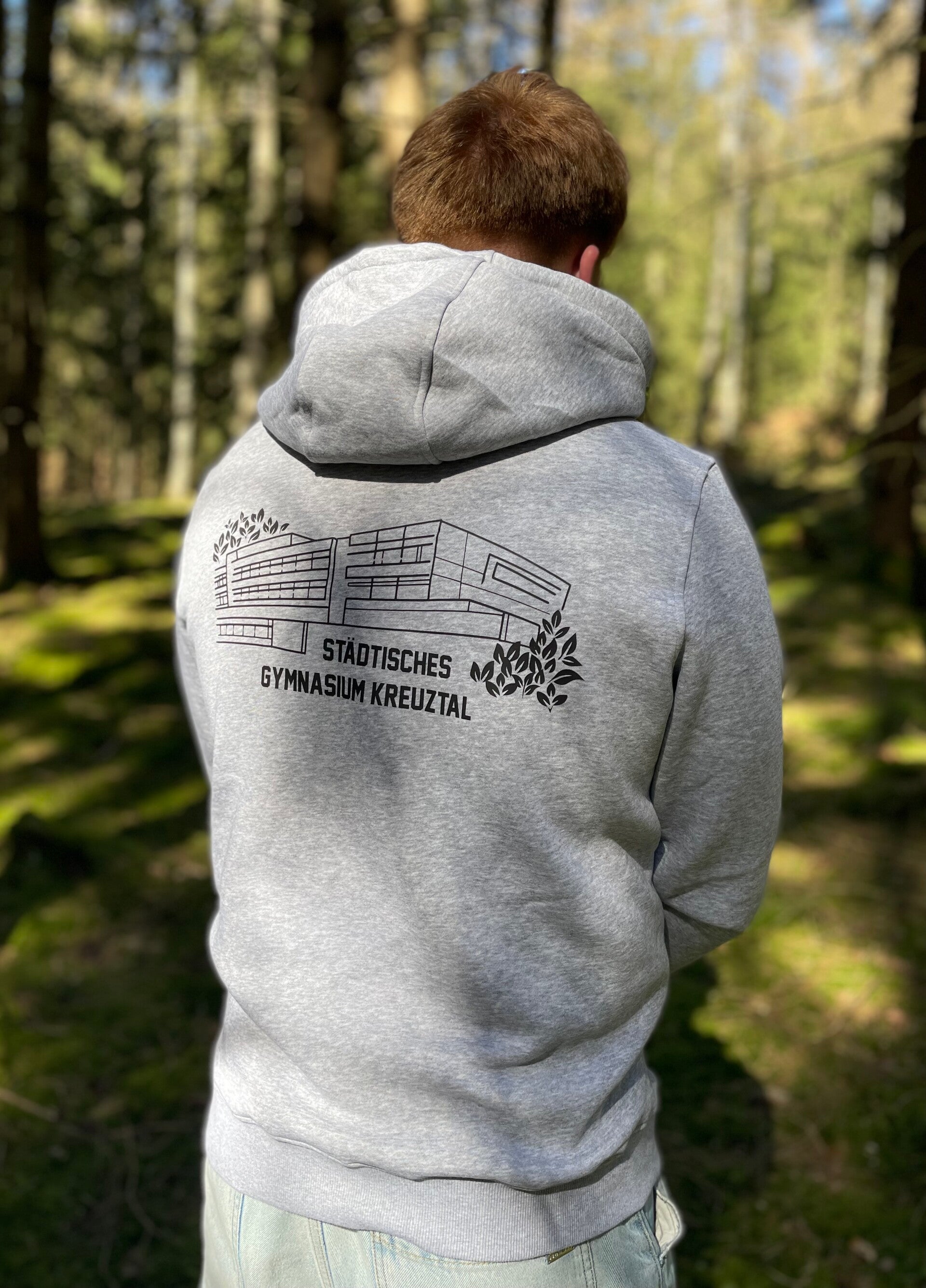 Premium Hoodie - Heather Grey