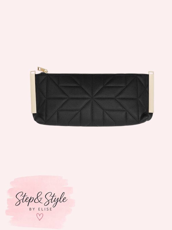 Clutch & Schoudertas Zwart