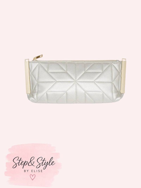 Clutch & Schoudertas Zilver/Goud