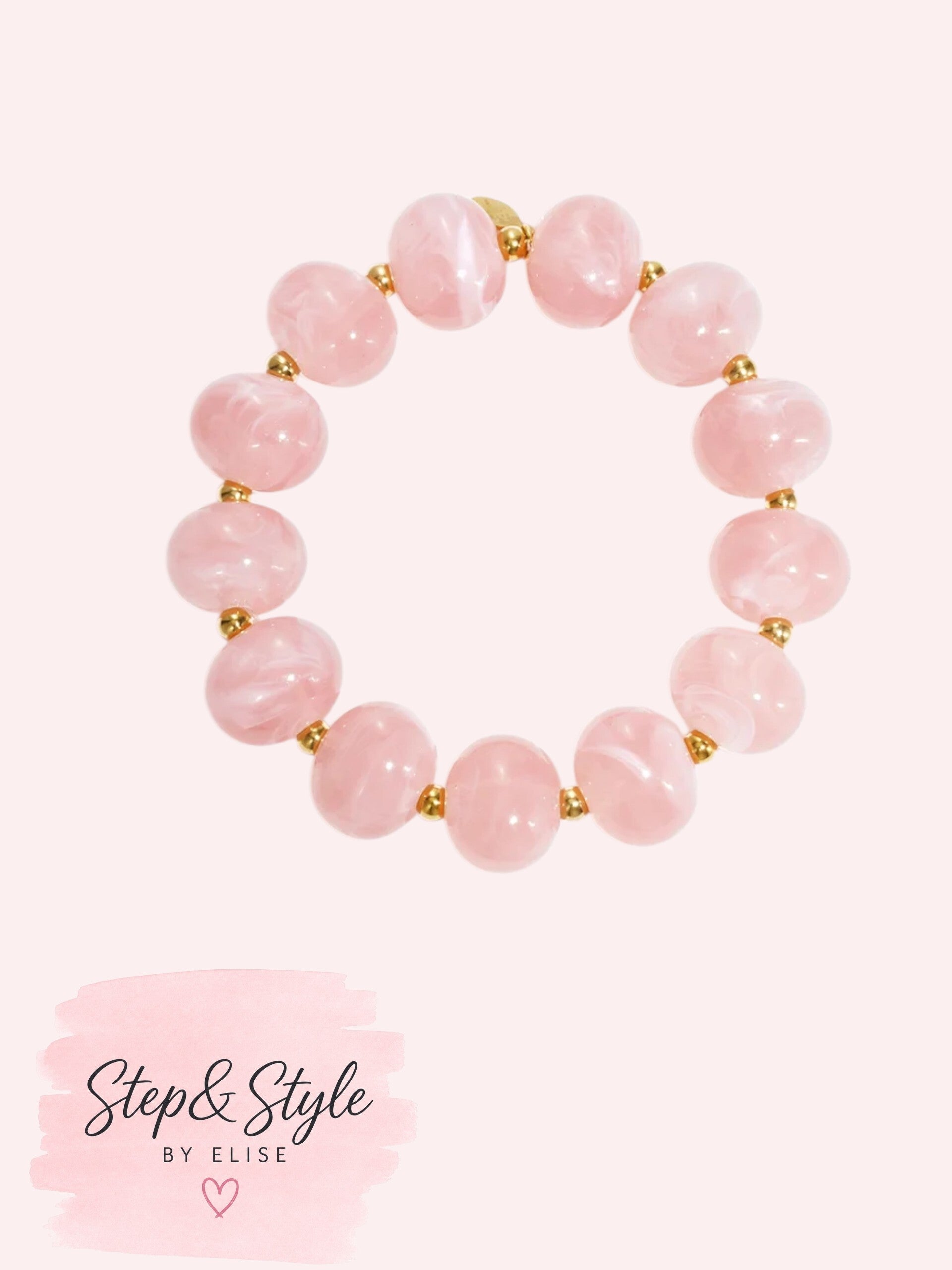 Ovaal Roze