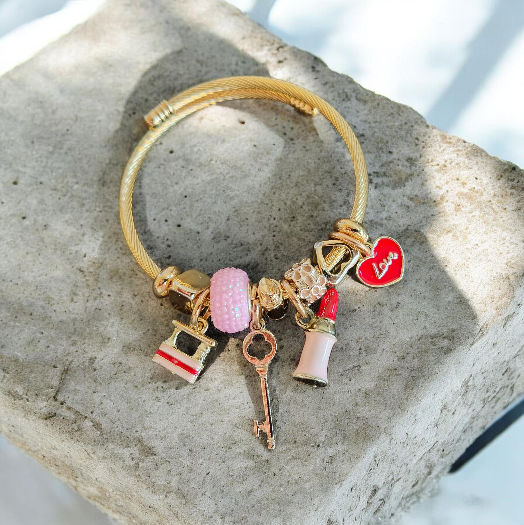 Golden Couture Charms