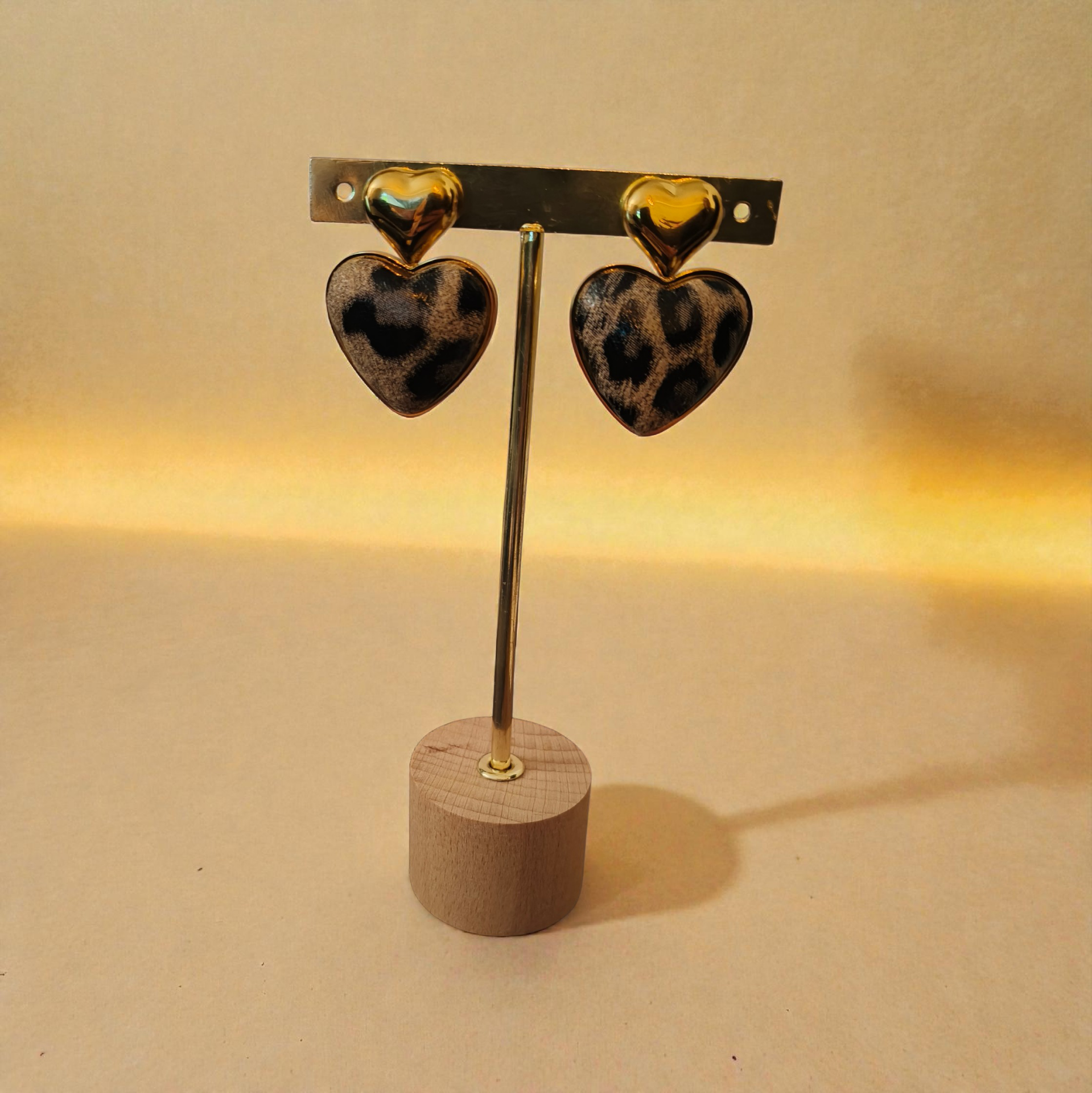 Panter print hangers