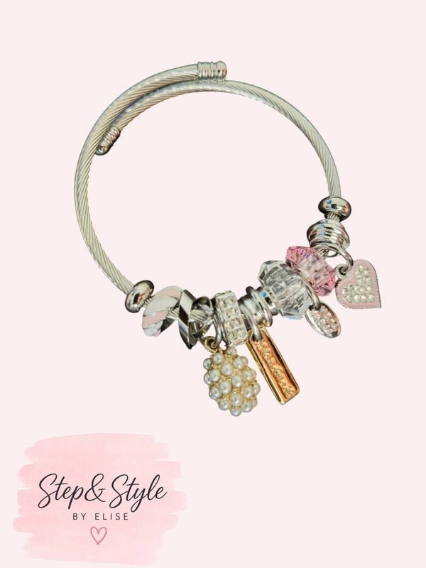 Hart Silver Pink
