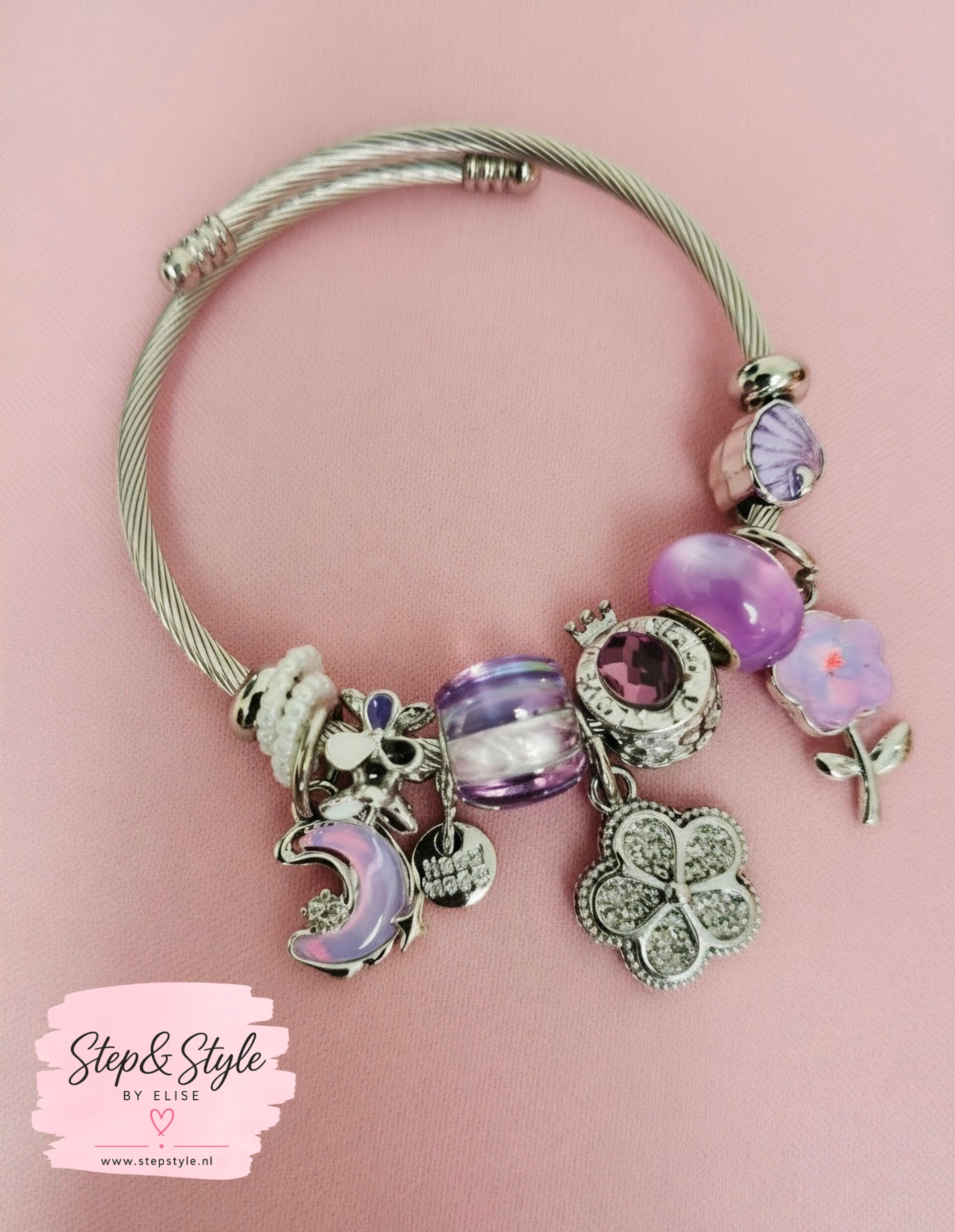 Crystal Bloom Purple