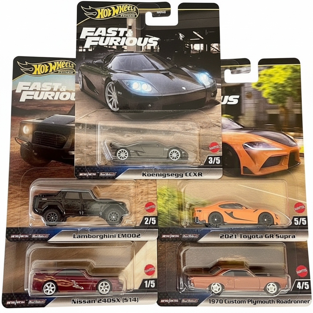 Hot Wheels Premium Fast & Furious set of 5 2025
