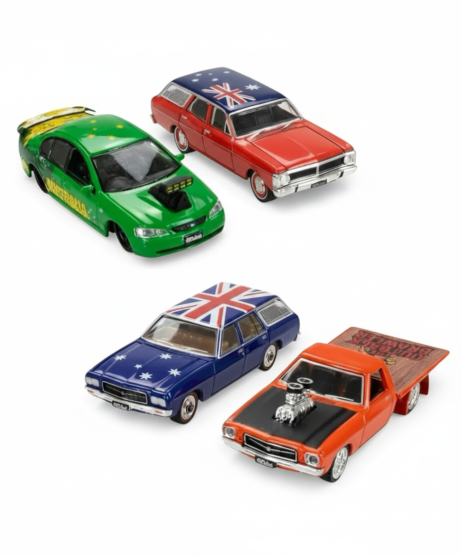 Oz Wheels "Aussie Day" set of 4