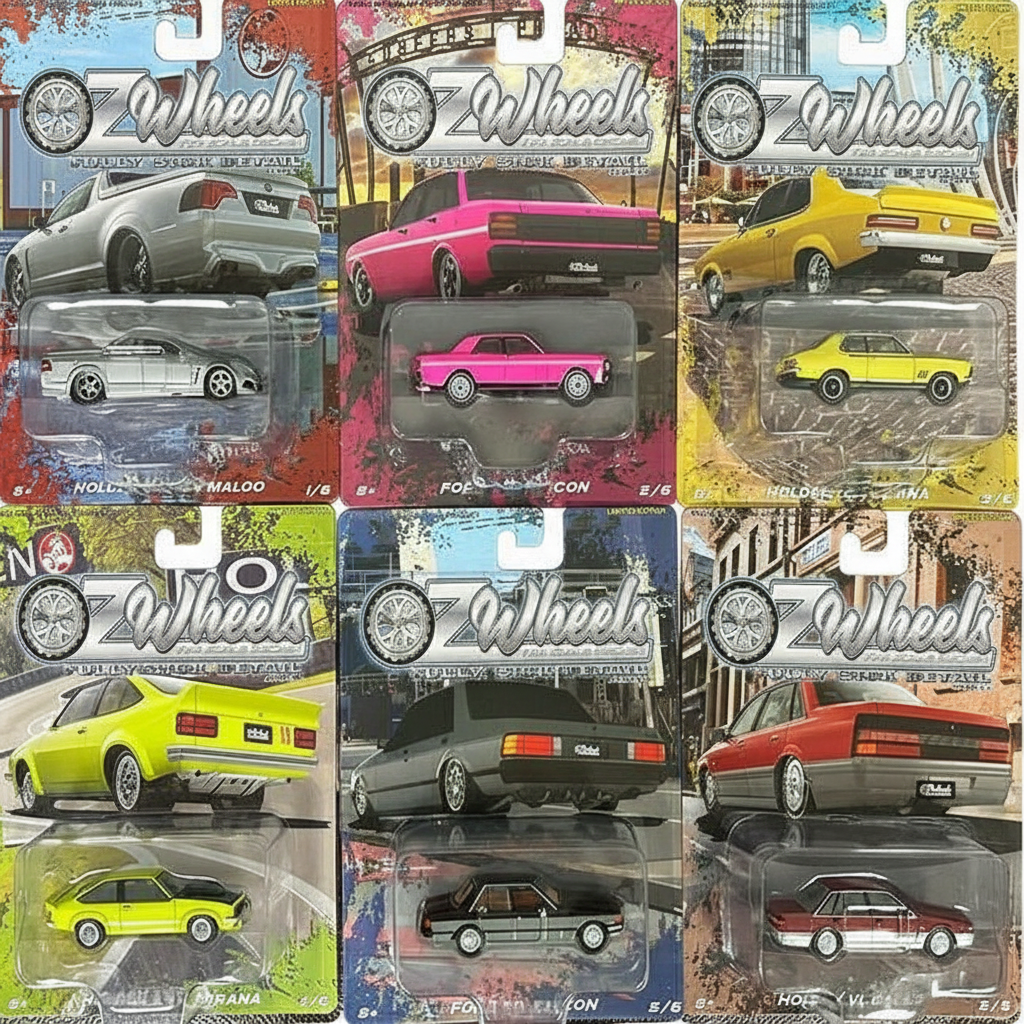 Oz Wheels FSD series 1 set of 6