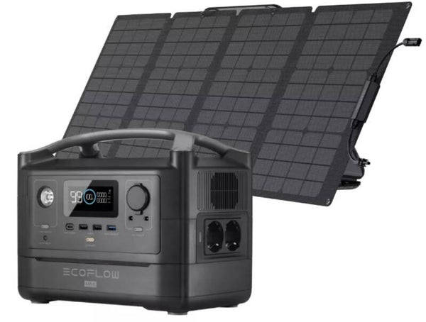 Ecoflow Rivier Max Set 576Wh Met 110W Zonnepaneel