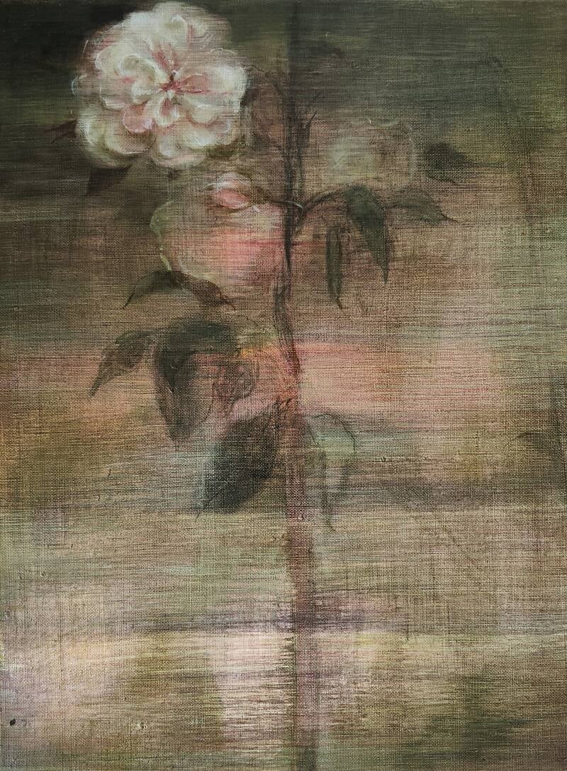 Melencolia, oil on canvas 40 x 30 cm.
