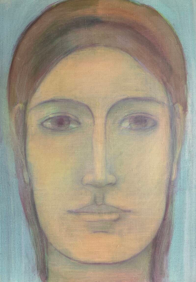 icon 2001. oil on panel 30 x 21 cm.