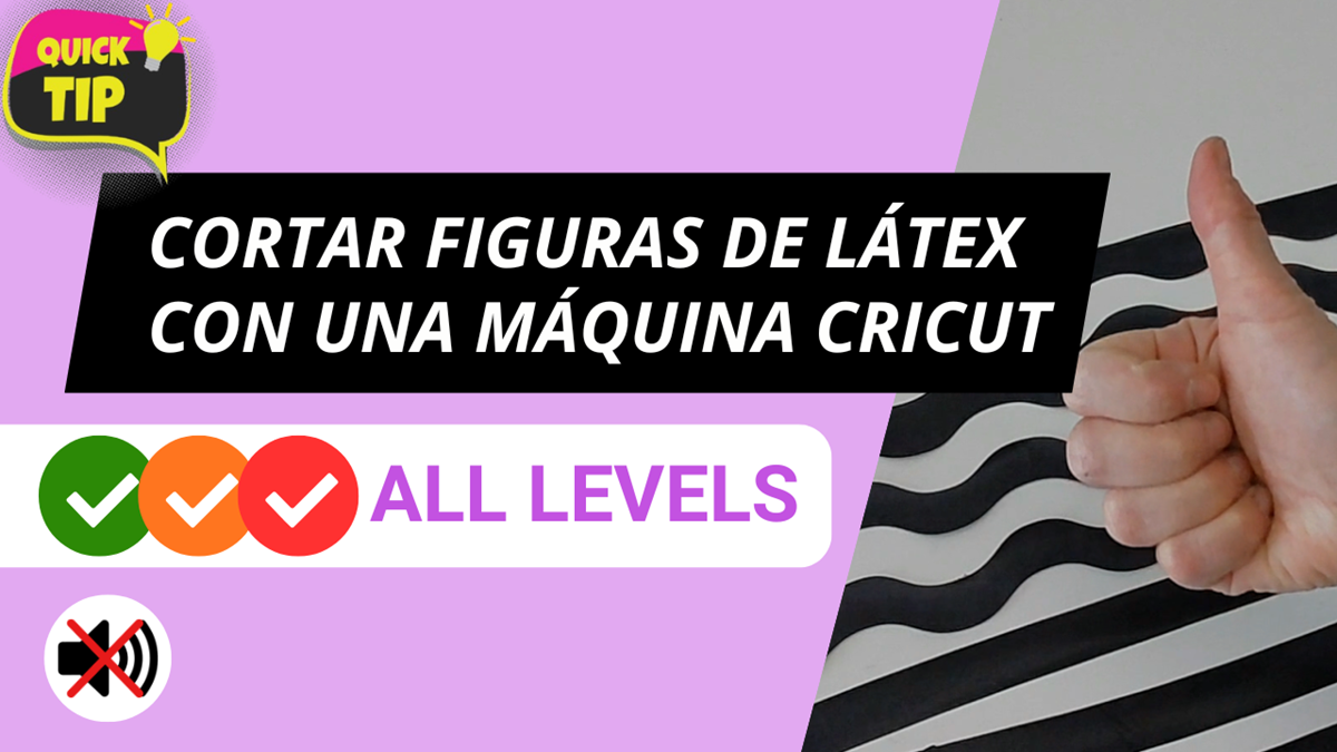 ¿Cómo se usa una máquina Cricut para cortar látex?