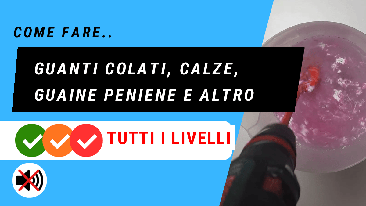 come fare colati, calzi, guaine peniene e altro