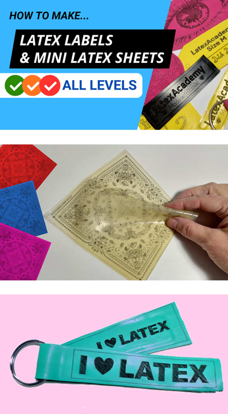 How to make latex labels, tags, mini sheets