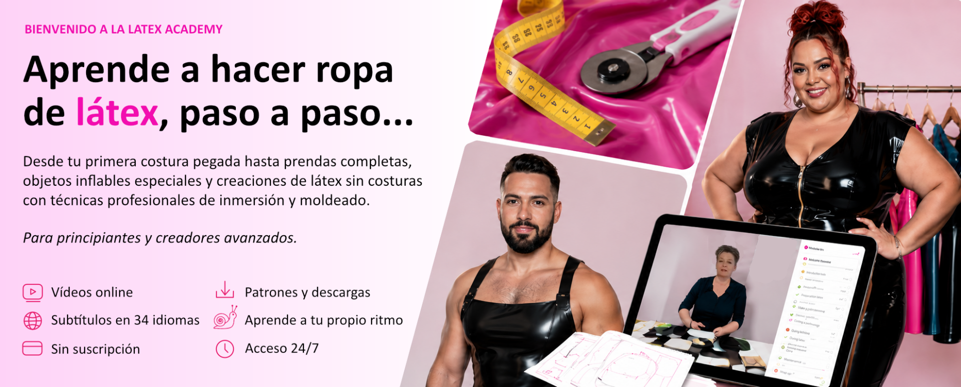 LatexAcademy - aprende a hacer ropa de látex