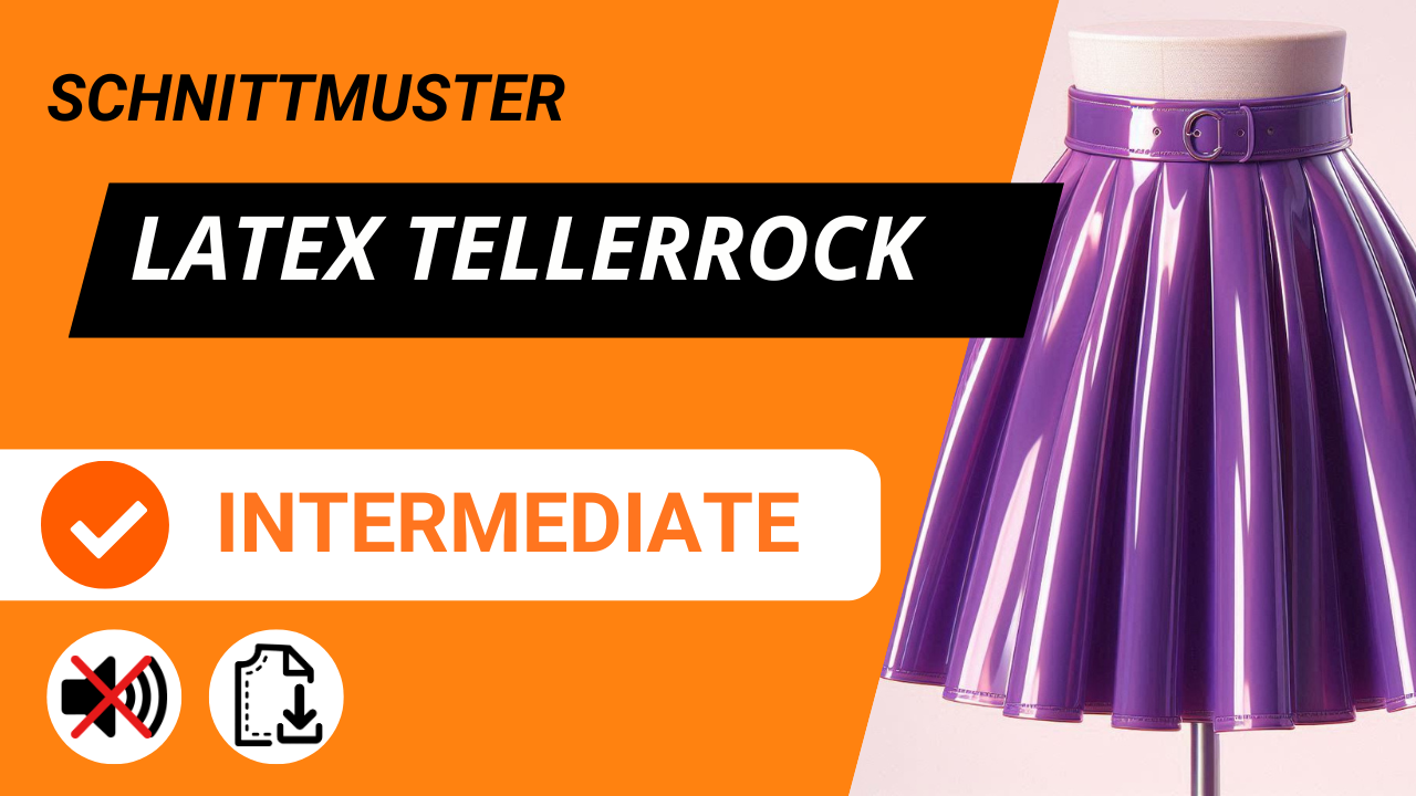 schnittmuster latex tekkerrock von der LatexAcademy
