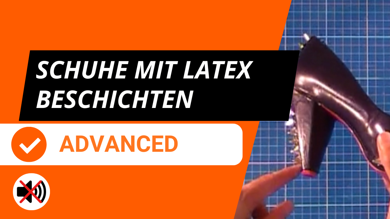 Wie überzieht man Schuhe mit Latex? Hier finden Sie die Erklärung in einem Video der LatexAcademy.
