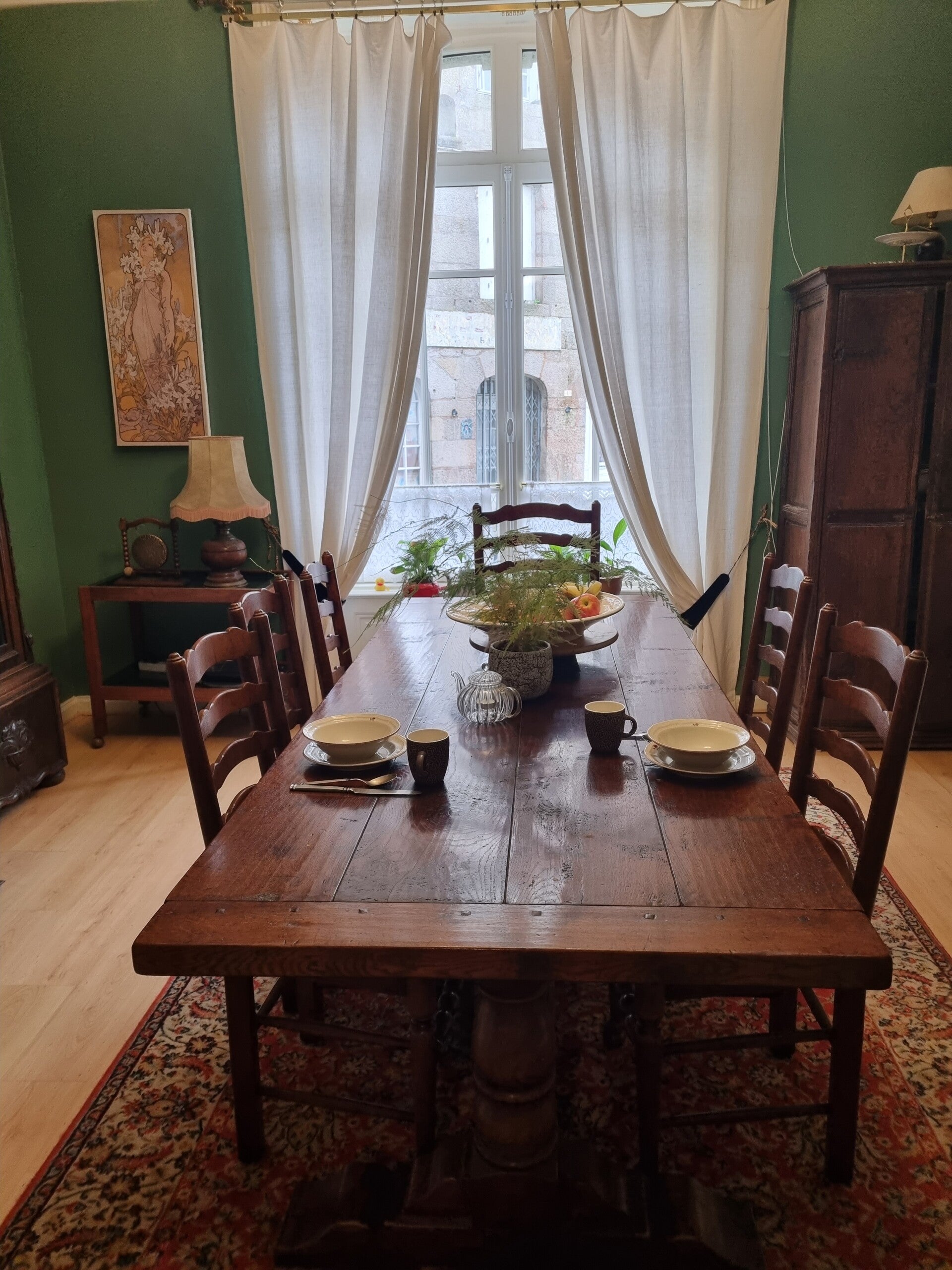 Dining room for breakfast and evening meals