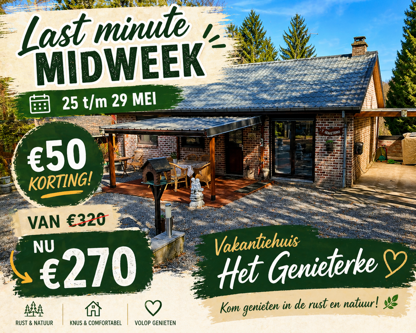 Last minute Het Genieterke