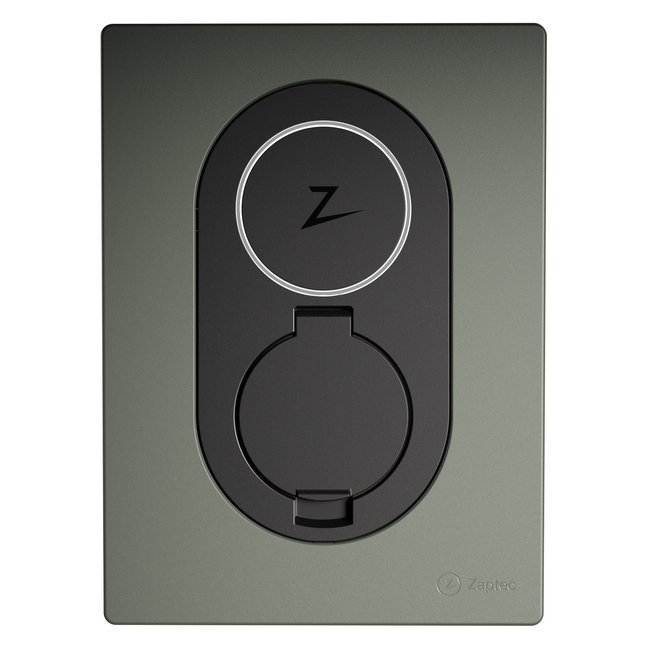 Zaptec Go Laadpaal 22 kW Moss Green