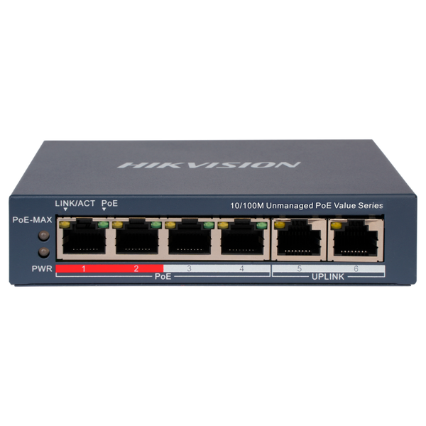 Hikvision Desktop Switch DS-3E0106P-E/M(B)