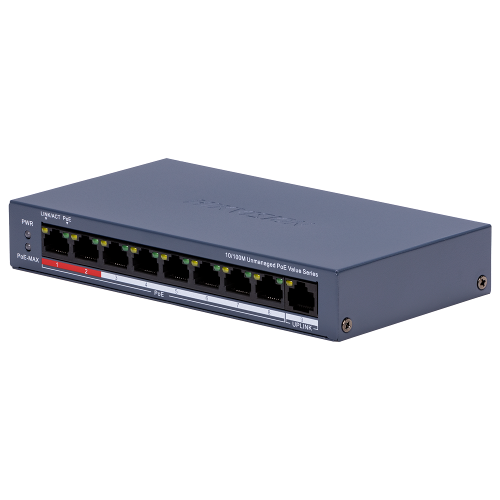 Hikvision PoE Desktop Switch DS-3E0109P-E/M(C)