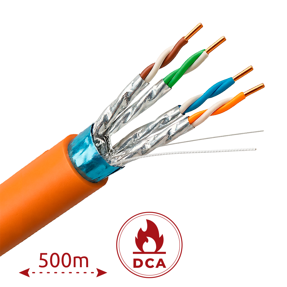 Uniview F/FTP kabelcategorie 6A 500m